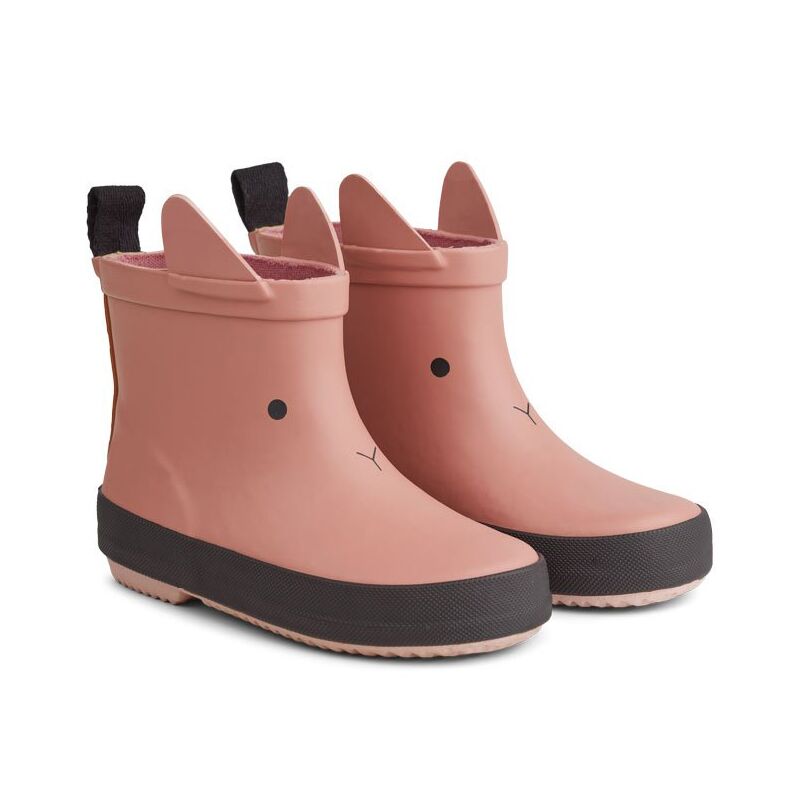 Liewood Tobi Regenstiefel „Rabbit dark rose“
