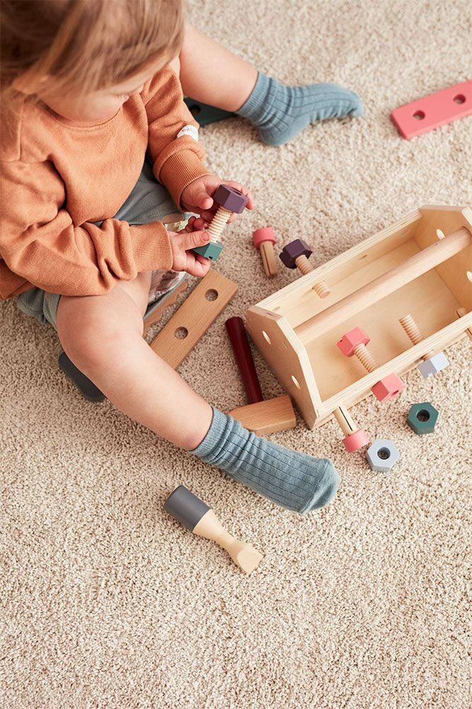Kids Concept Werkzeugkiste aus Holz, 20-teilig, FSC-zertifiziert – Bild 8