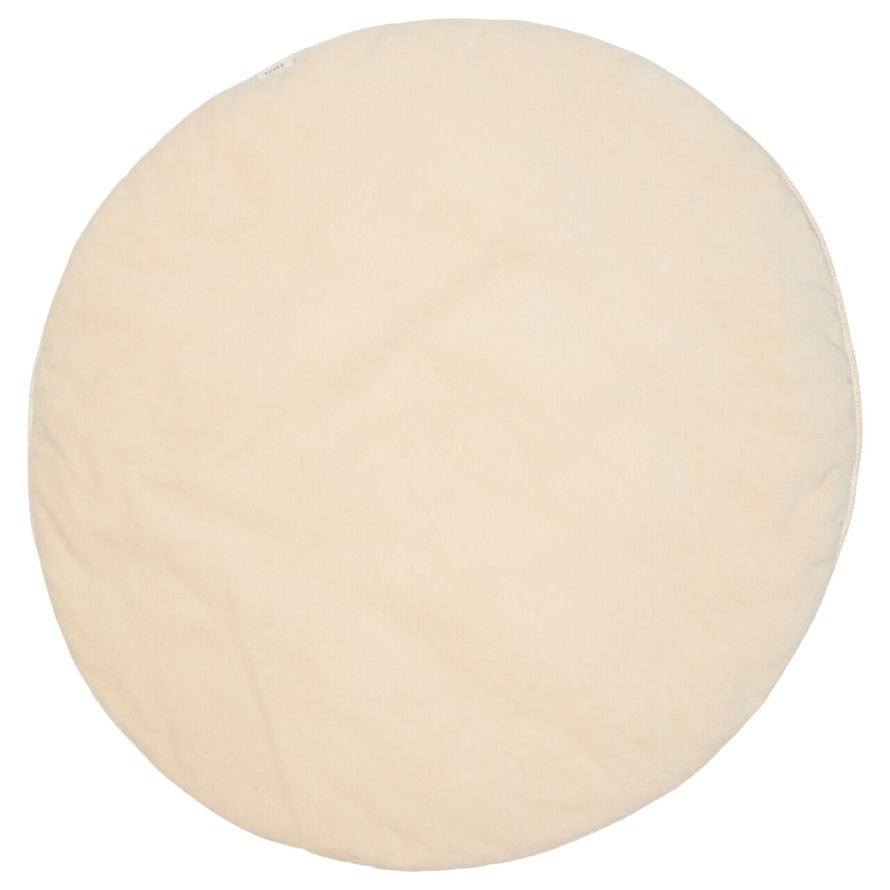 koeka runde Krabbeldecke Oddi „grain / warm white“ ø90cm – Bild 3