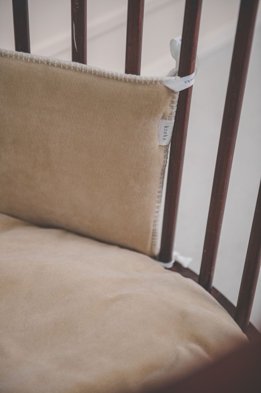 koeka runde Krabbeldecke Oddi „grain / warm white“ ø90cm – Bild 6