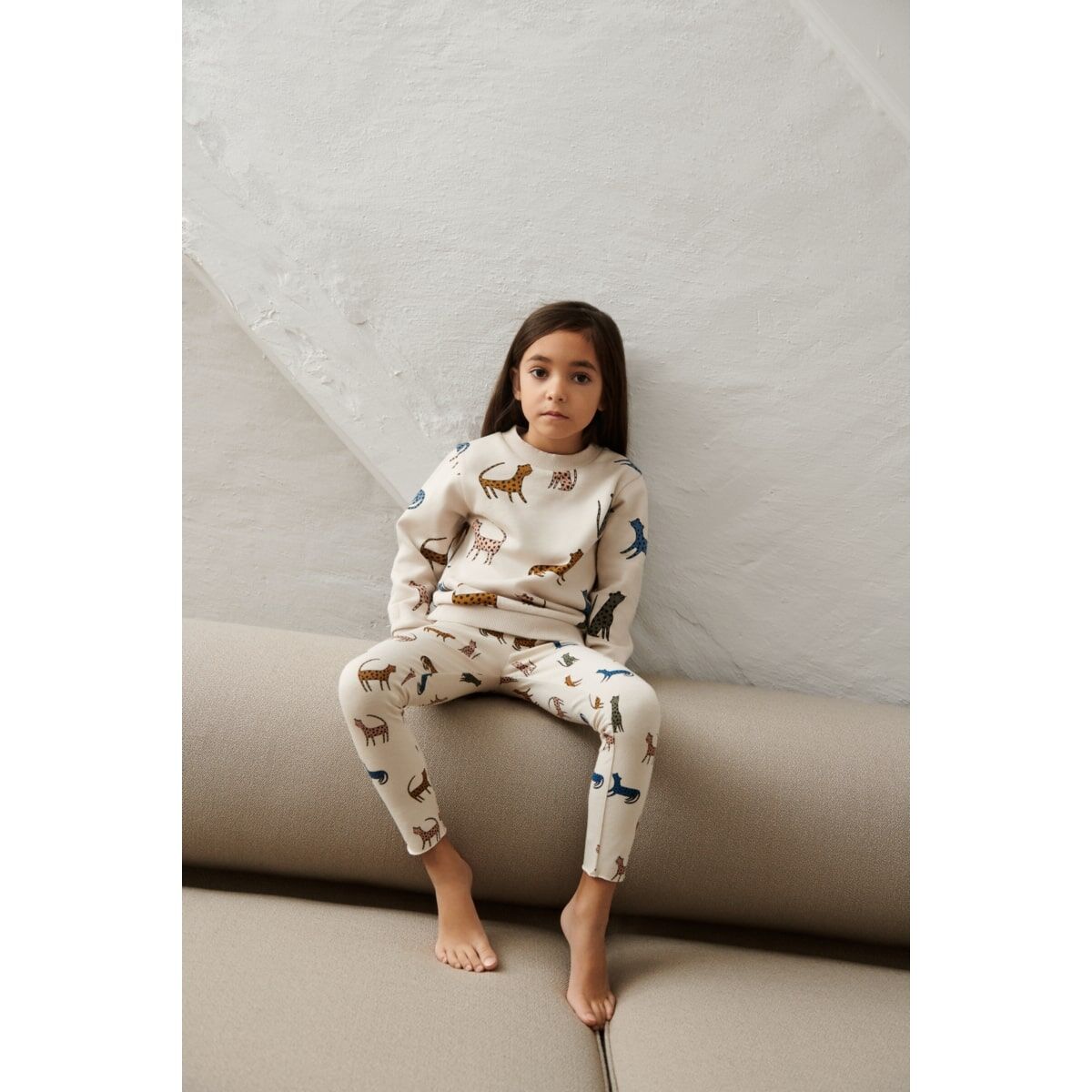 DELISTED Liewood Kinder-Sweatshirt Thora „Leopard / Sandy“ – Bild 4