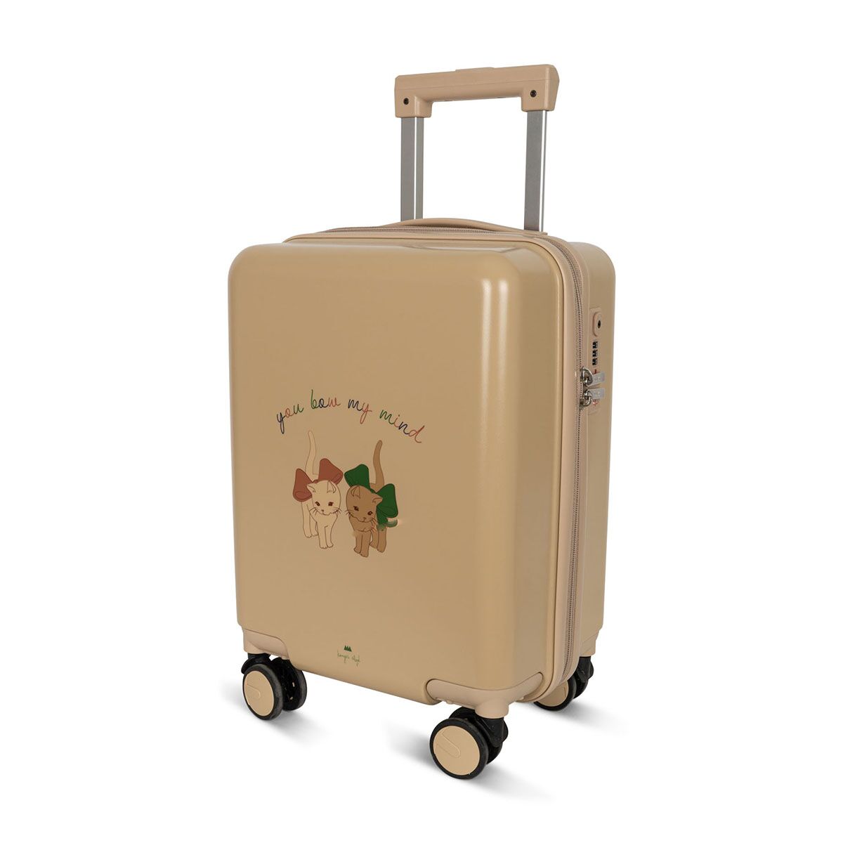 DELISTED Konges Sløjd Kinder-Handgepäckkoffer „Bow Kitty“, 25L, 45x31x21cm