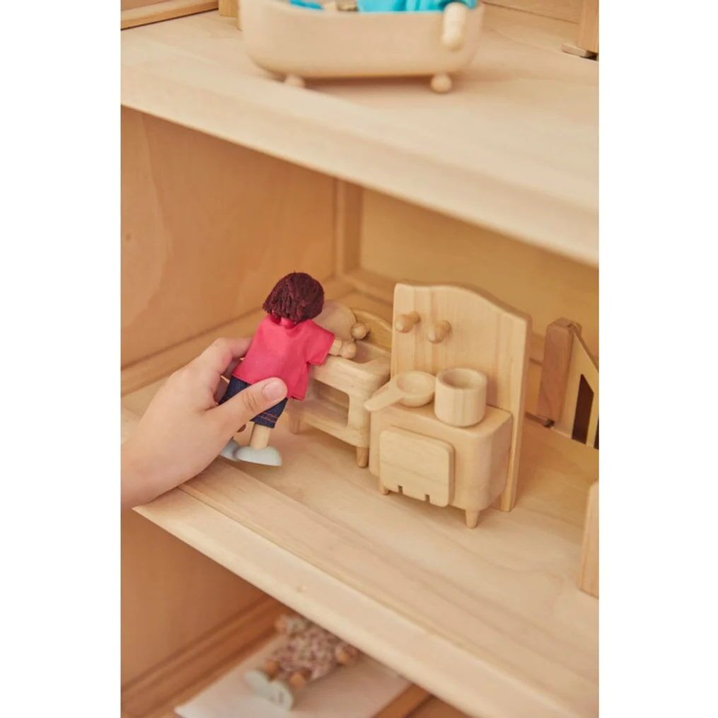 PlanToys Viktorianisches Puppenhausmöbel-Set – Bild 4