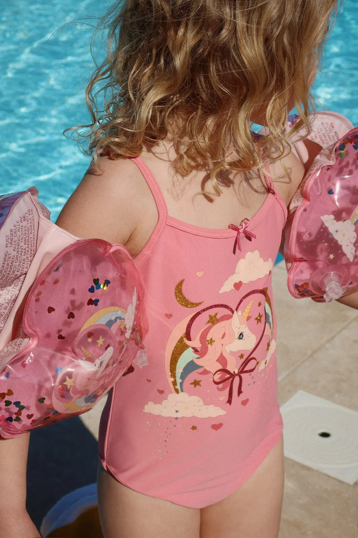 Konges Sløjd Herz-Schwimmflügel „Einhorn / Stars"