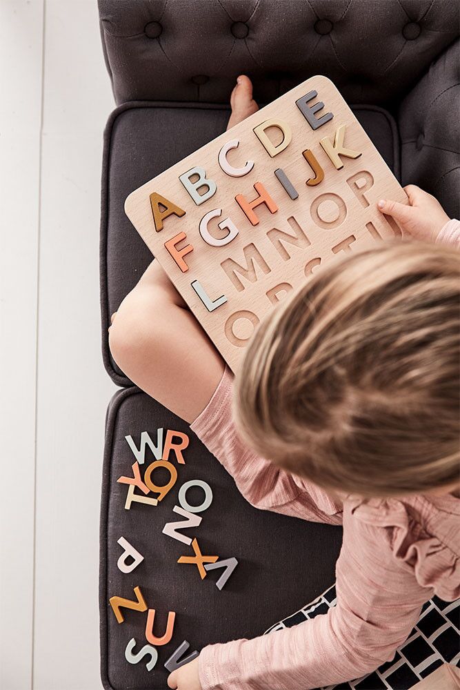 Kids Concept ABC Puzzle von oben