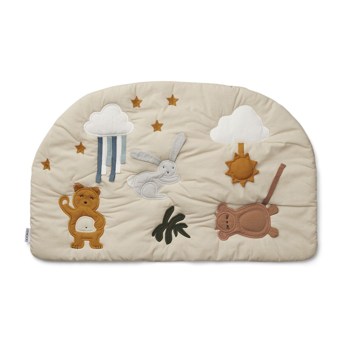 Liewood Activity-Decke Sofie „Classic mix“, Bio-Baumwolle, 65x40cm