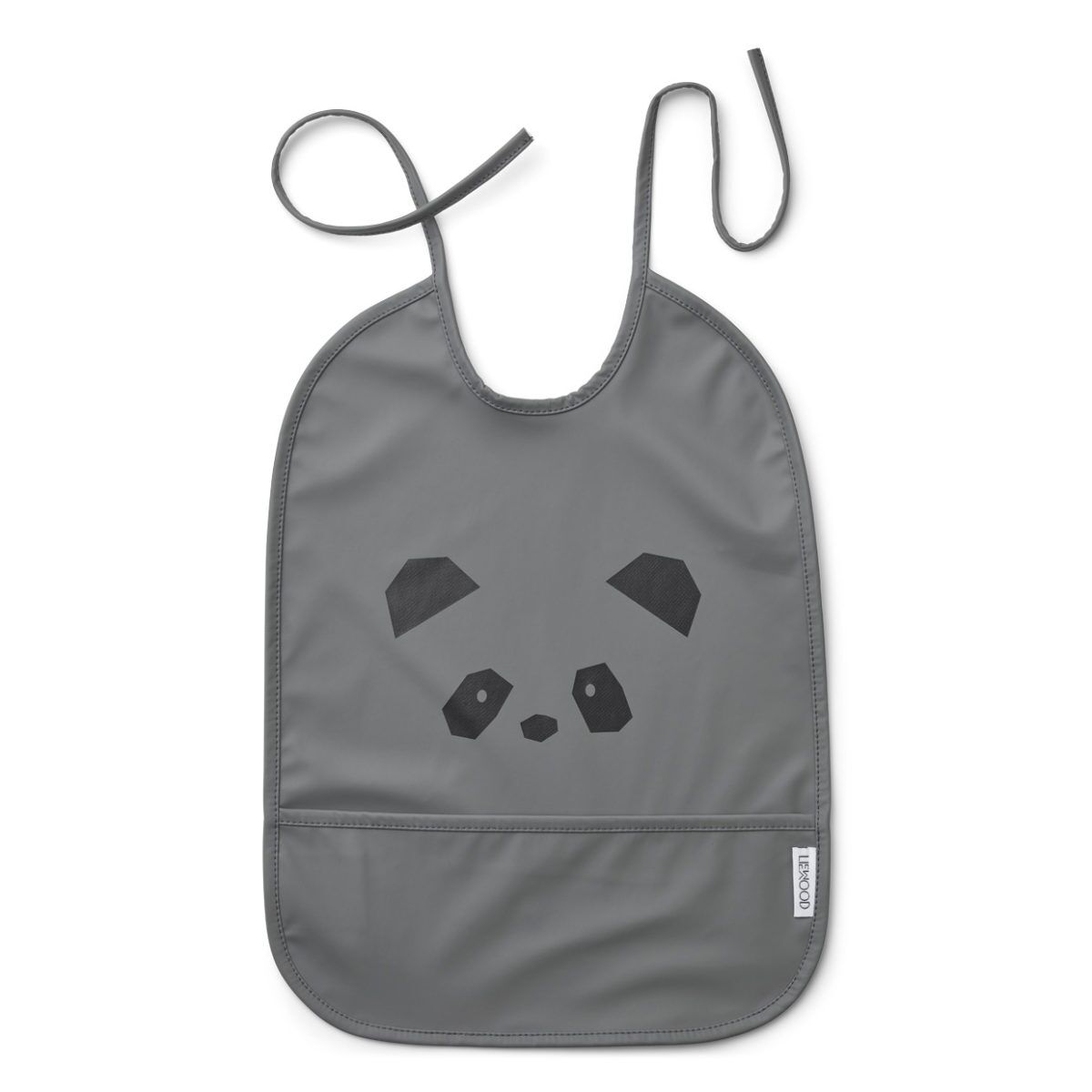 Liewood Lai Lätzchen „Panda stone grey“, 2er-Set 1
