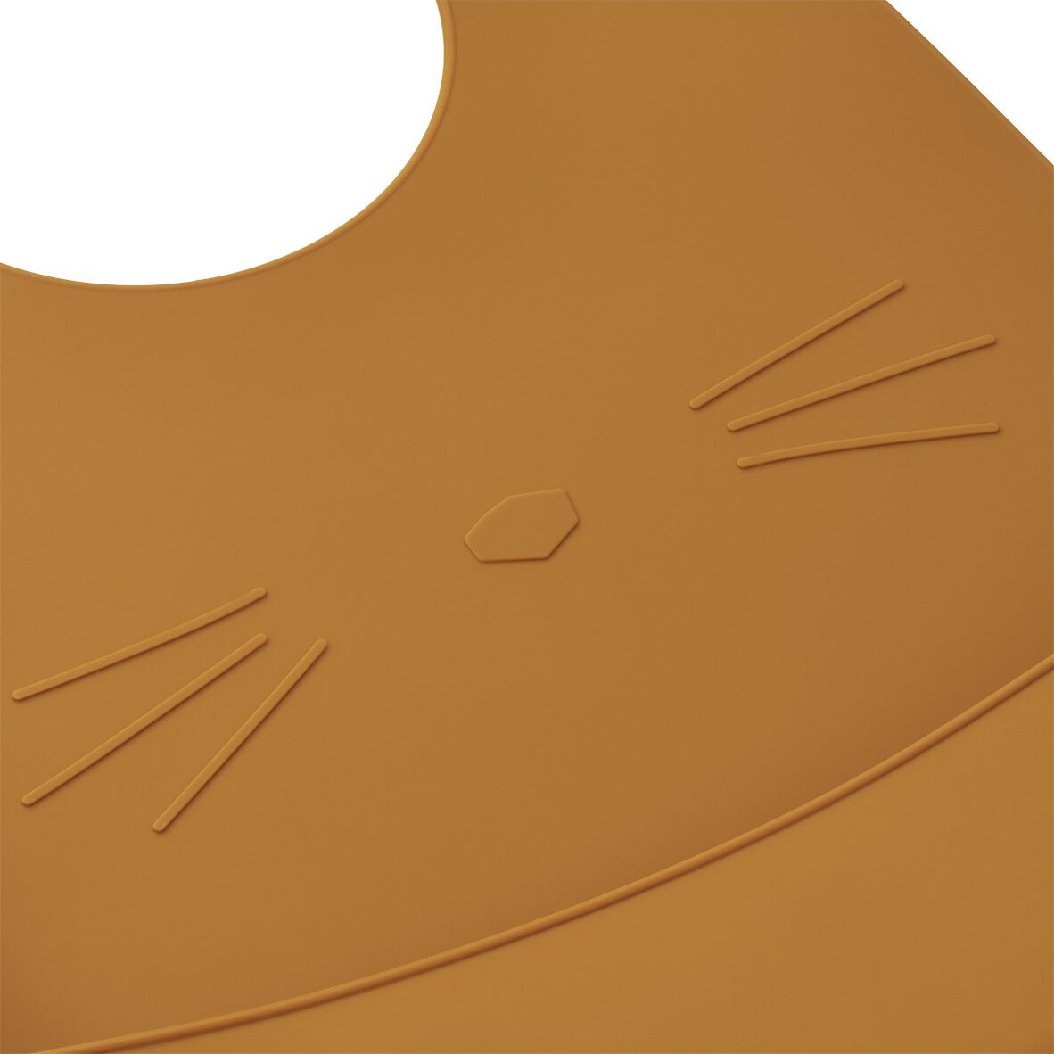 DELISTED Liewood Tilda Silikon Lätzchen „Cat mustard / dark rose mix“, 2er Set – Bild 3