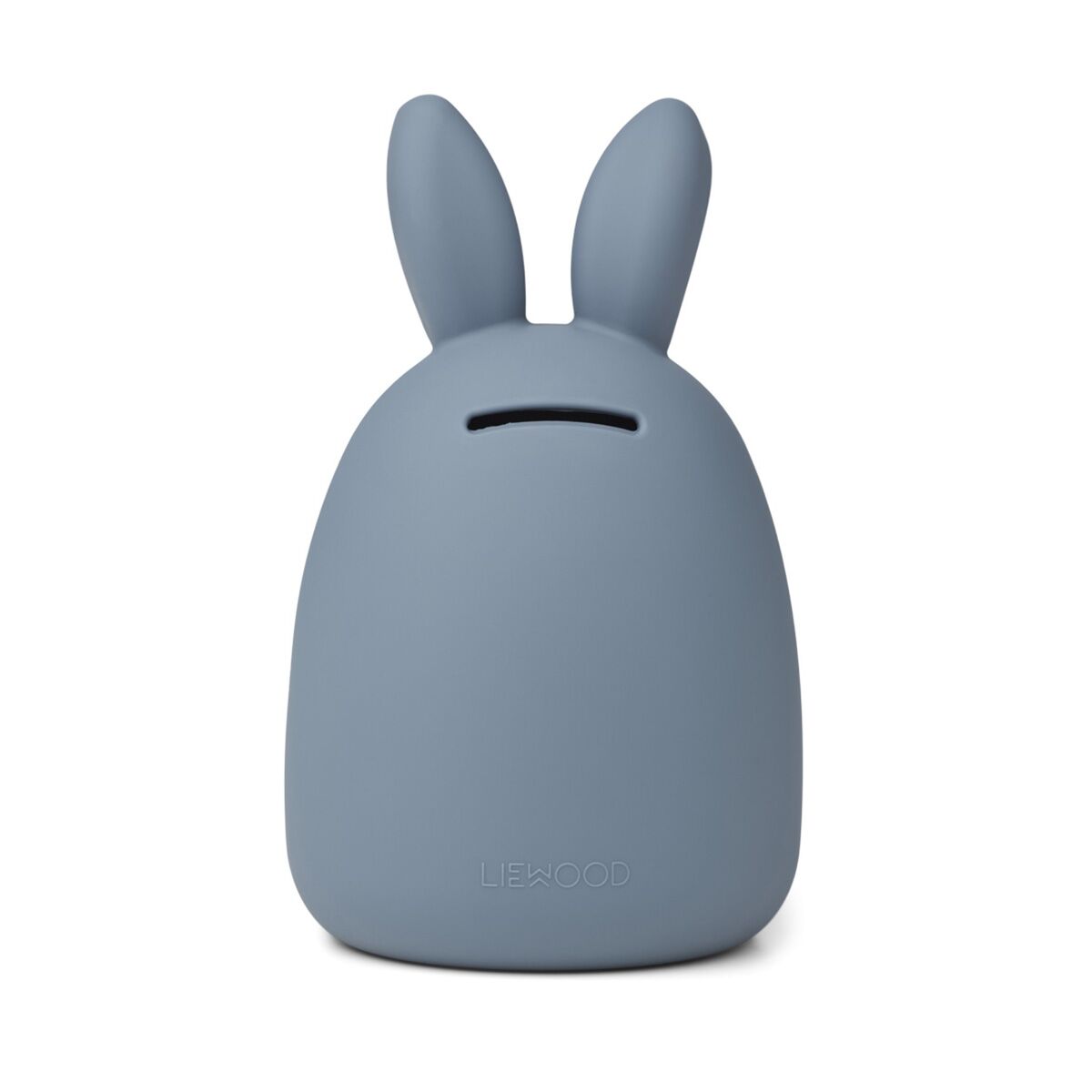 Liewood Palma Spardose „Rabbit stormy blue“ aus Silikon