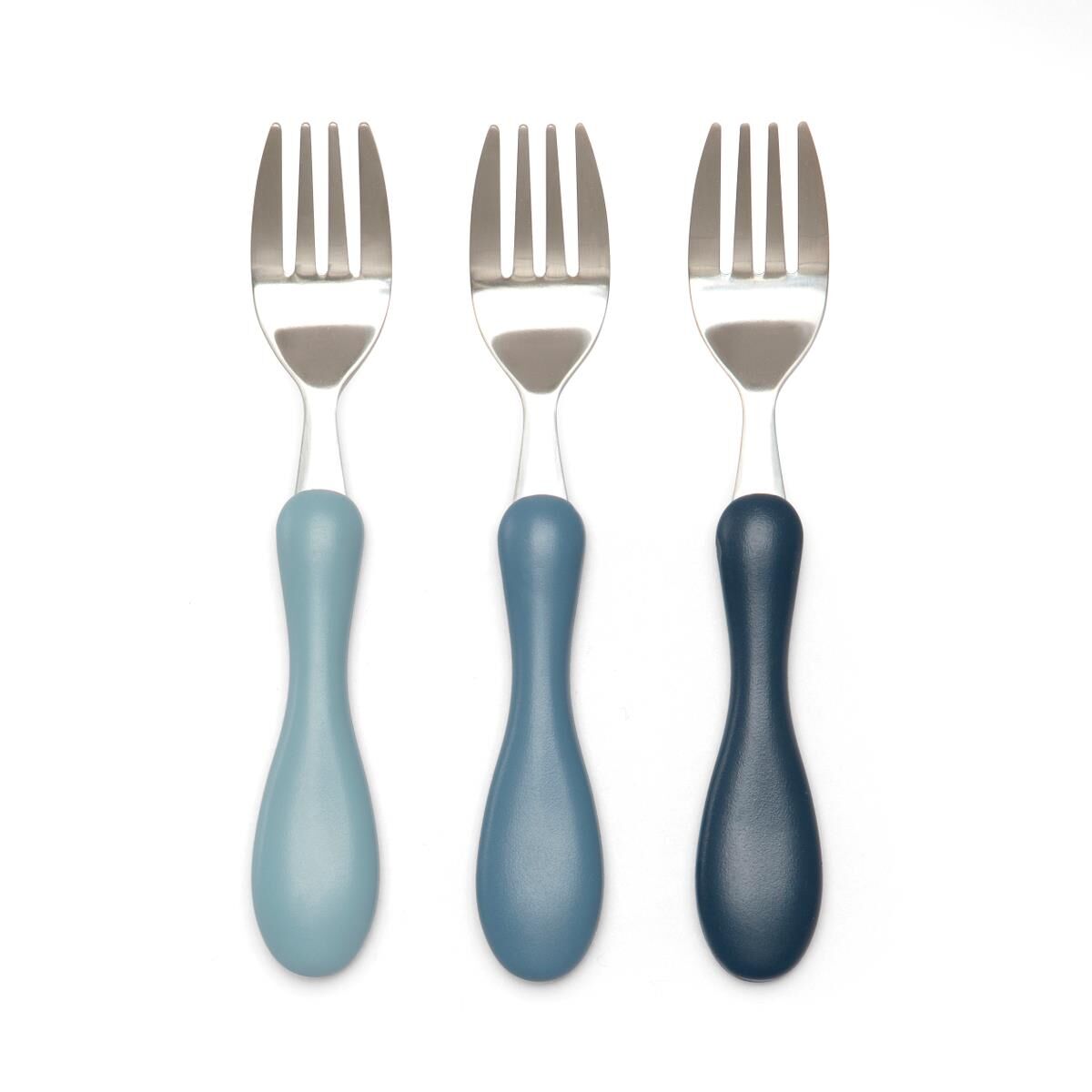 Sebra Kindergabel-Set, powder blue, 3er-Set