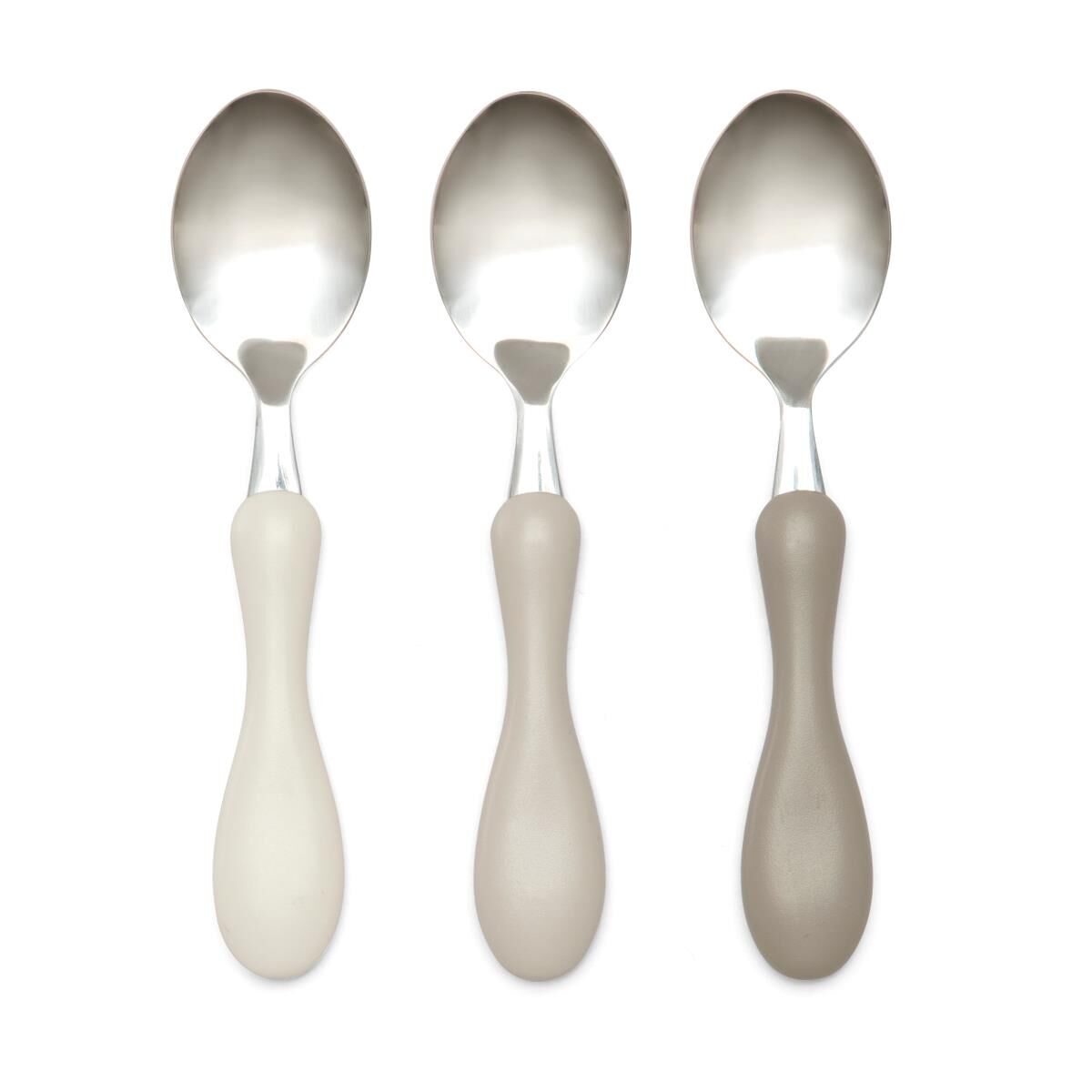 Sebra Kinderlöffel-Set, moonlight beige, 3er-Set 01