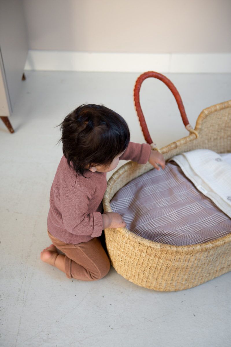 koeka Babydecke Plüsch Lewis, hazel, 75x100cm – Bild 4