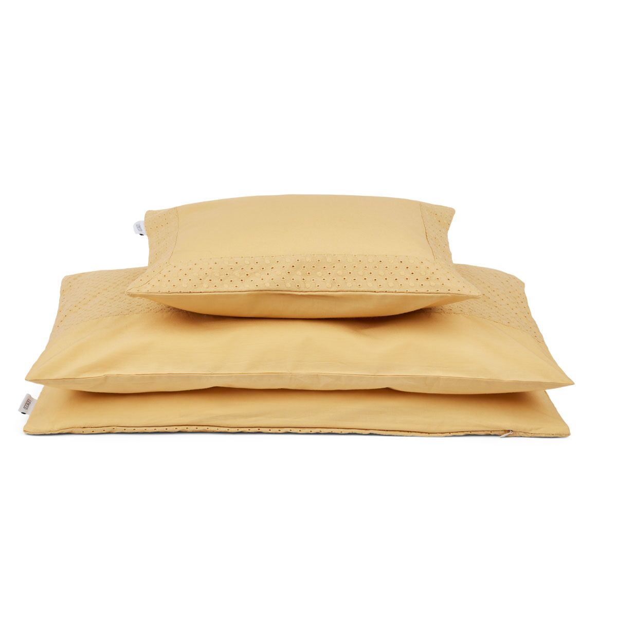 Liewood Baby-Bettwäsche Avery „Jojoba“ mit Lochstickerei, 100x70cm / 45x40cm