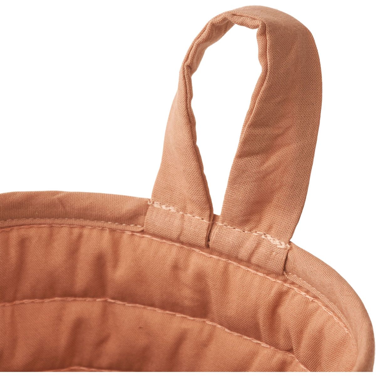 DELISTED Liewood Aufbewahrungskorb Faye „Stripe: Tuscany rose / Golden caramel / Sandy“, 15x18cm – Bild 2