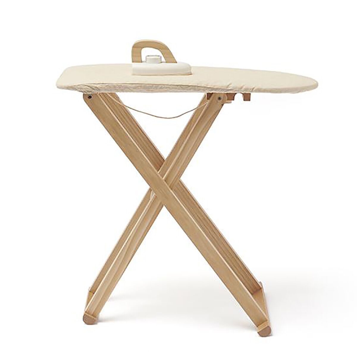 Kids Concept Spielzeug Bügelbrett mit Bügeleisen aus Holz, Bistro-Serie 01