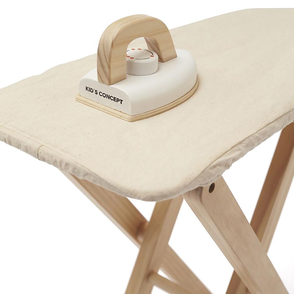 Kids Concept Spielzeug Bügelbrett mit Bügeleisen aus Holz, Bistro-Serie – Bild 3