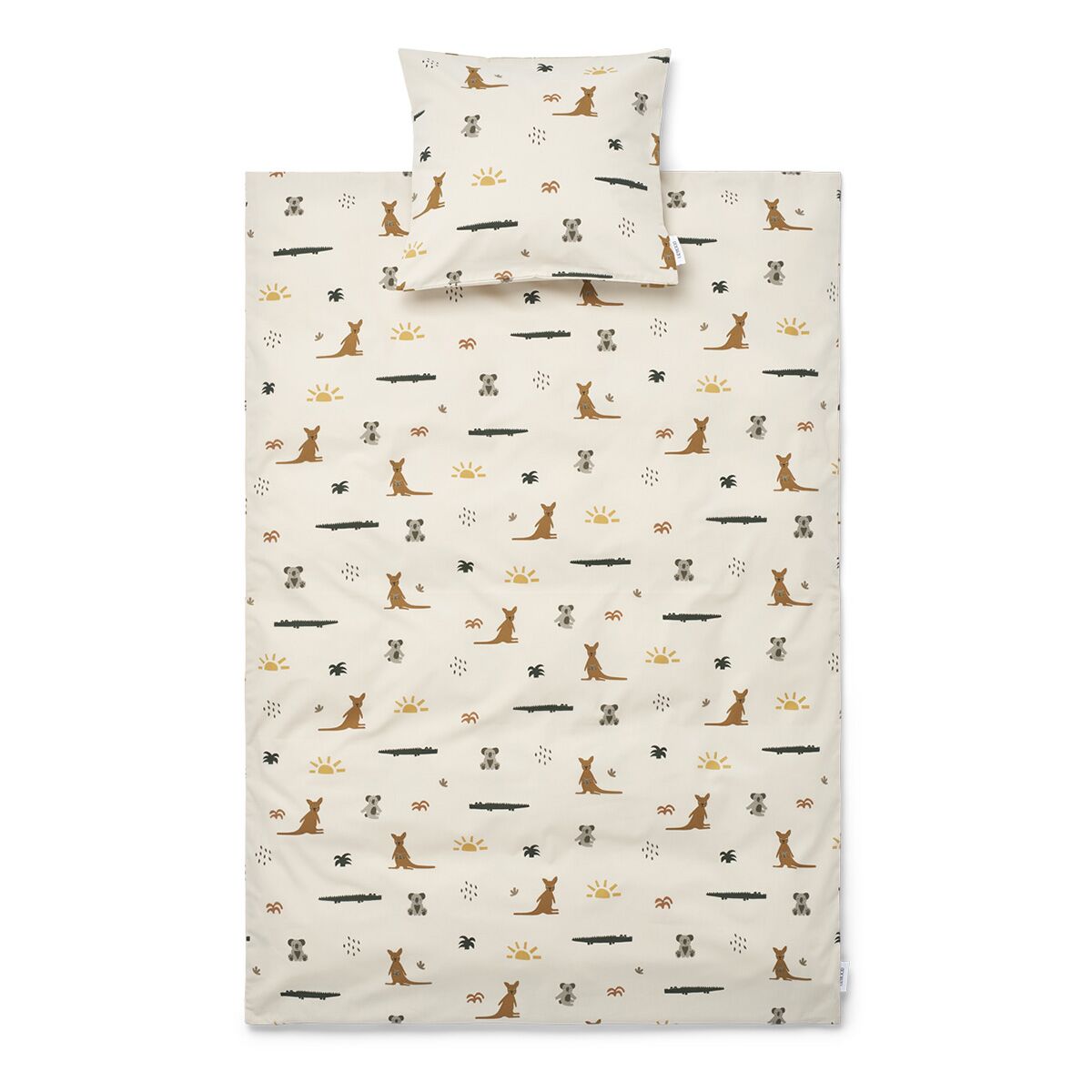 Liewood Baby-Bettwäsche Carmen „Aussie / sea shell mix“, 100x70cm / 45x40cm – Bild 2