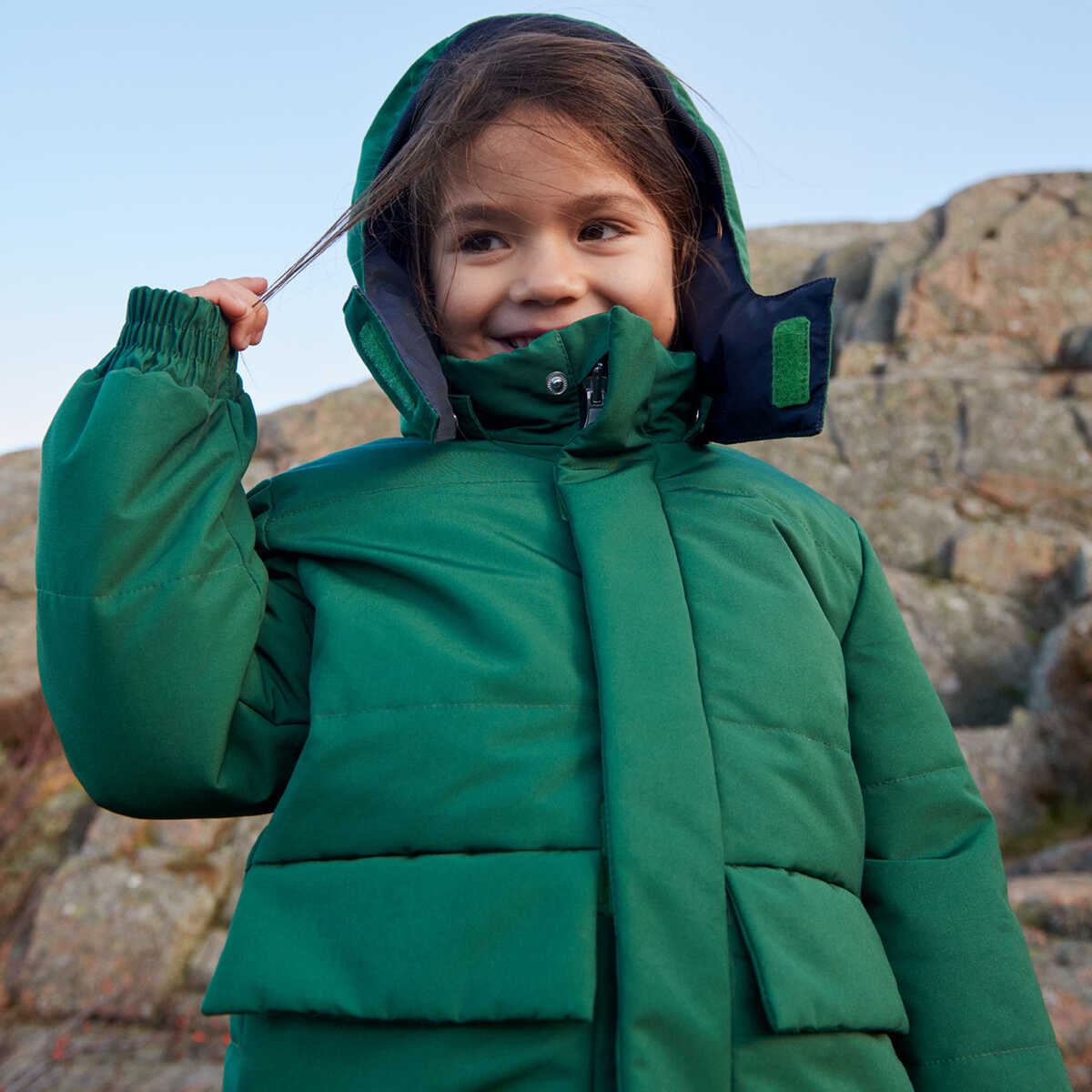 Liewood Paloma Daunenjacke für Kinder „Tuscany rose multi mix“, Wendejacke, Gr. 92, 104, 110 – Bild 13