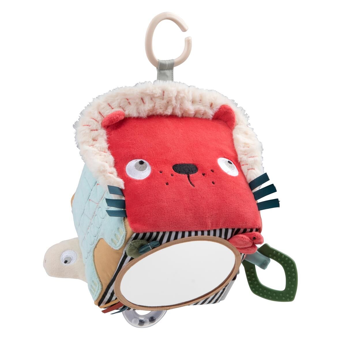 Sebra Stoff-Motorikwürfel „Wildlife animals“, 15cm 01