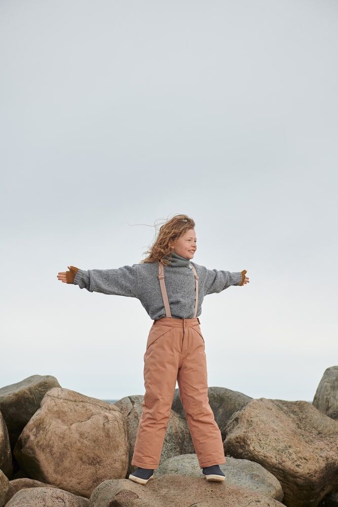 Liewood Schneehose Fenja für Kinder „Midnight navy / Whale blue“, Gr. 104, 116-128 – Bild 7