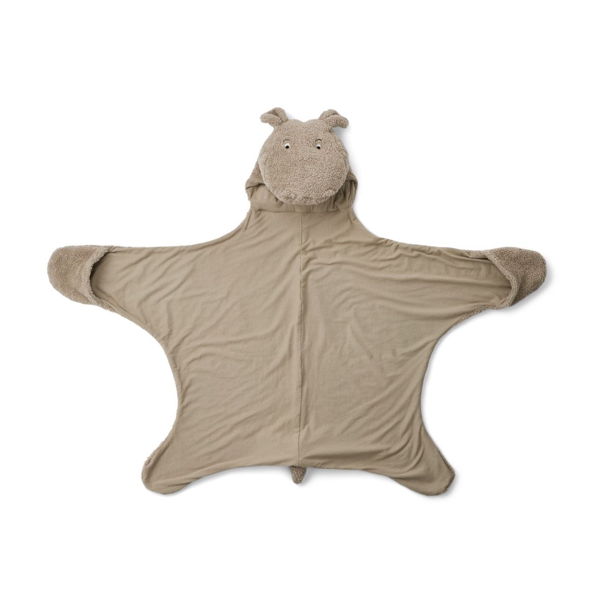 DELISTED Liewood Kostümumhang Frey „Hippo / Pale Grey“, Nilpferdkostüm