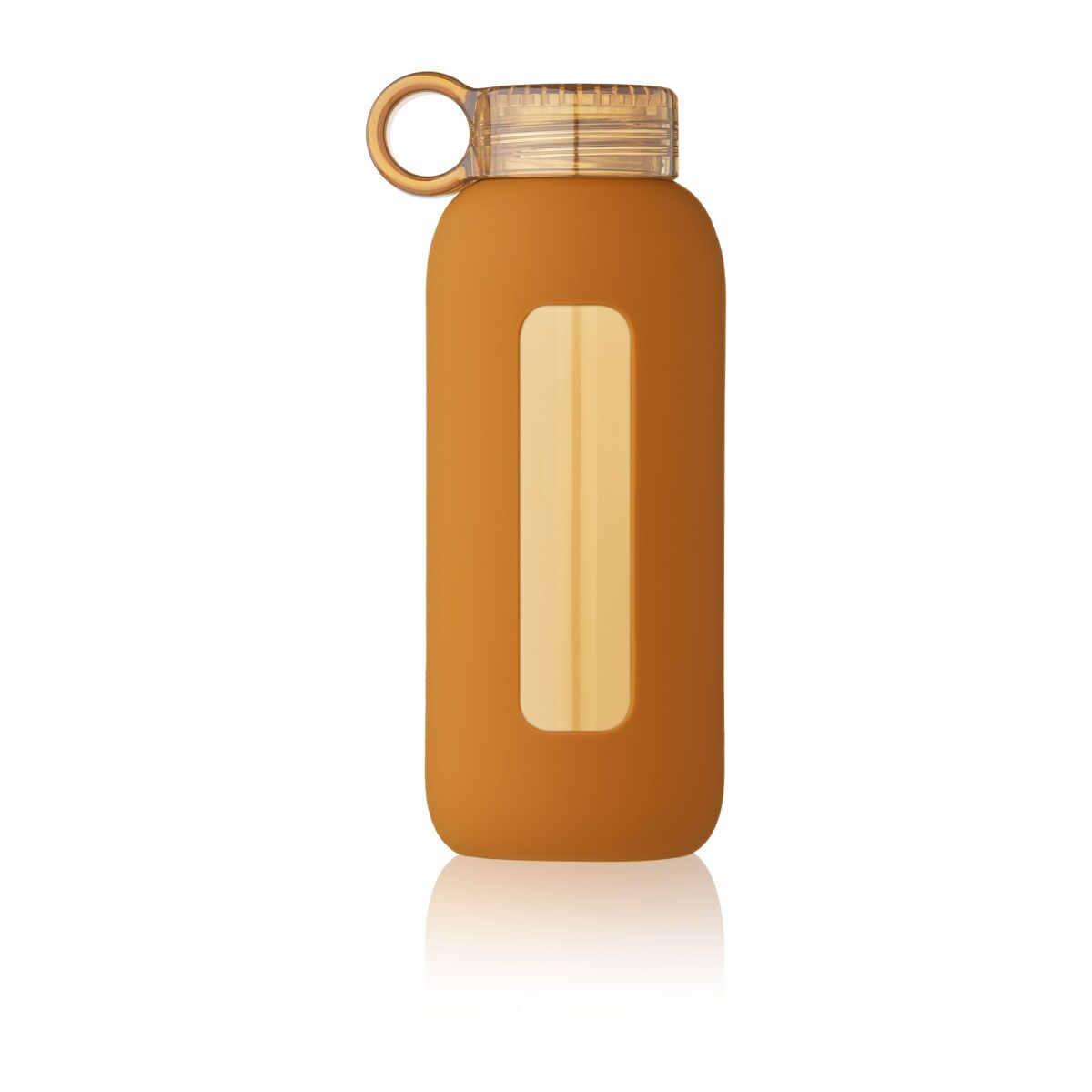 DELISTED Liewood Tritan-Wasserflasche Yang „Mustard“, 500ml, auslaufsicher – Bild 2