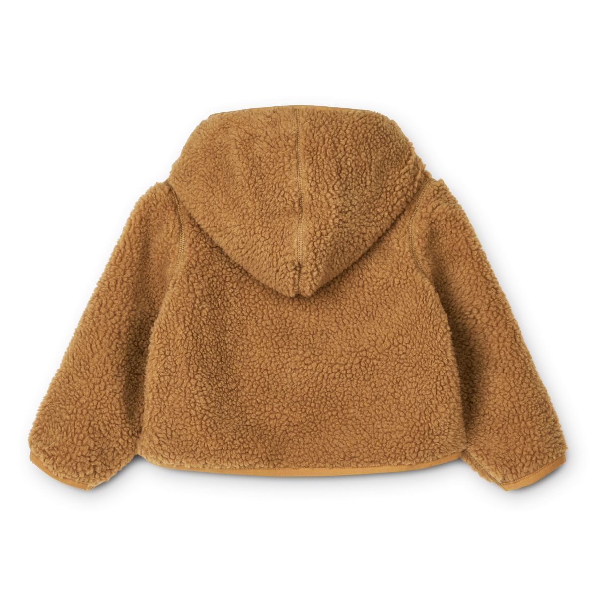 Liewood Inge Flor Kinderjacke „Golden caramel“, Teddystoff, Gr. 56-92 – Bild 2