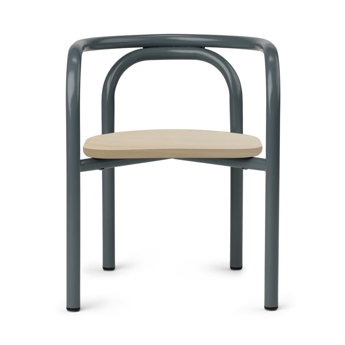Liewood Kinderstuhl Baxter „Natural / whale blue mix“