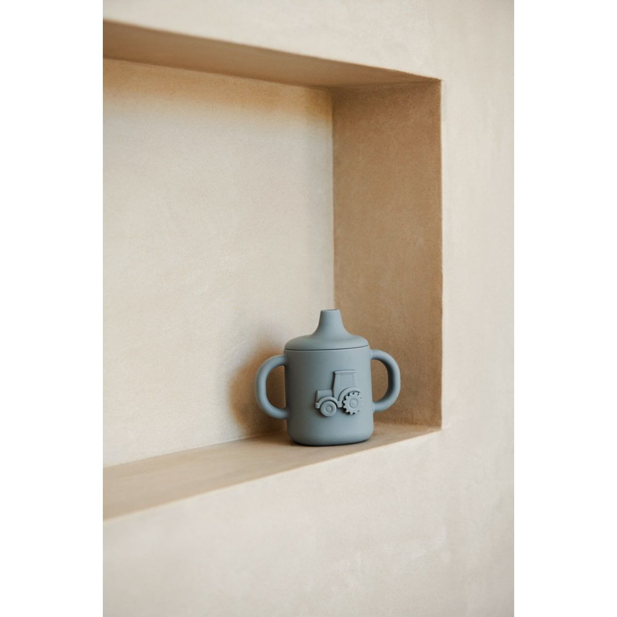 Liewood 3D Silikon Schnabelbecher Amelio „Blue fog“ – Bild 4