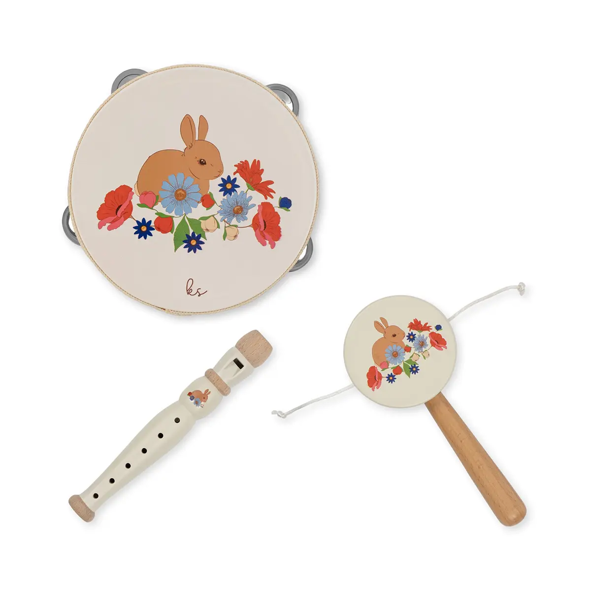 Konges Sløjd Musikset „Bunny Tokki“, FSC®-Holz – Bild 2