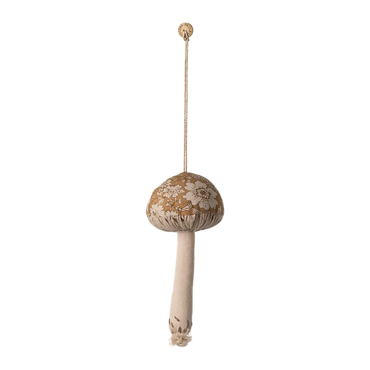 Maileg Weihnachtsbaumschmuck Stoffpilz „Blüte, ocker“, H12cm