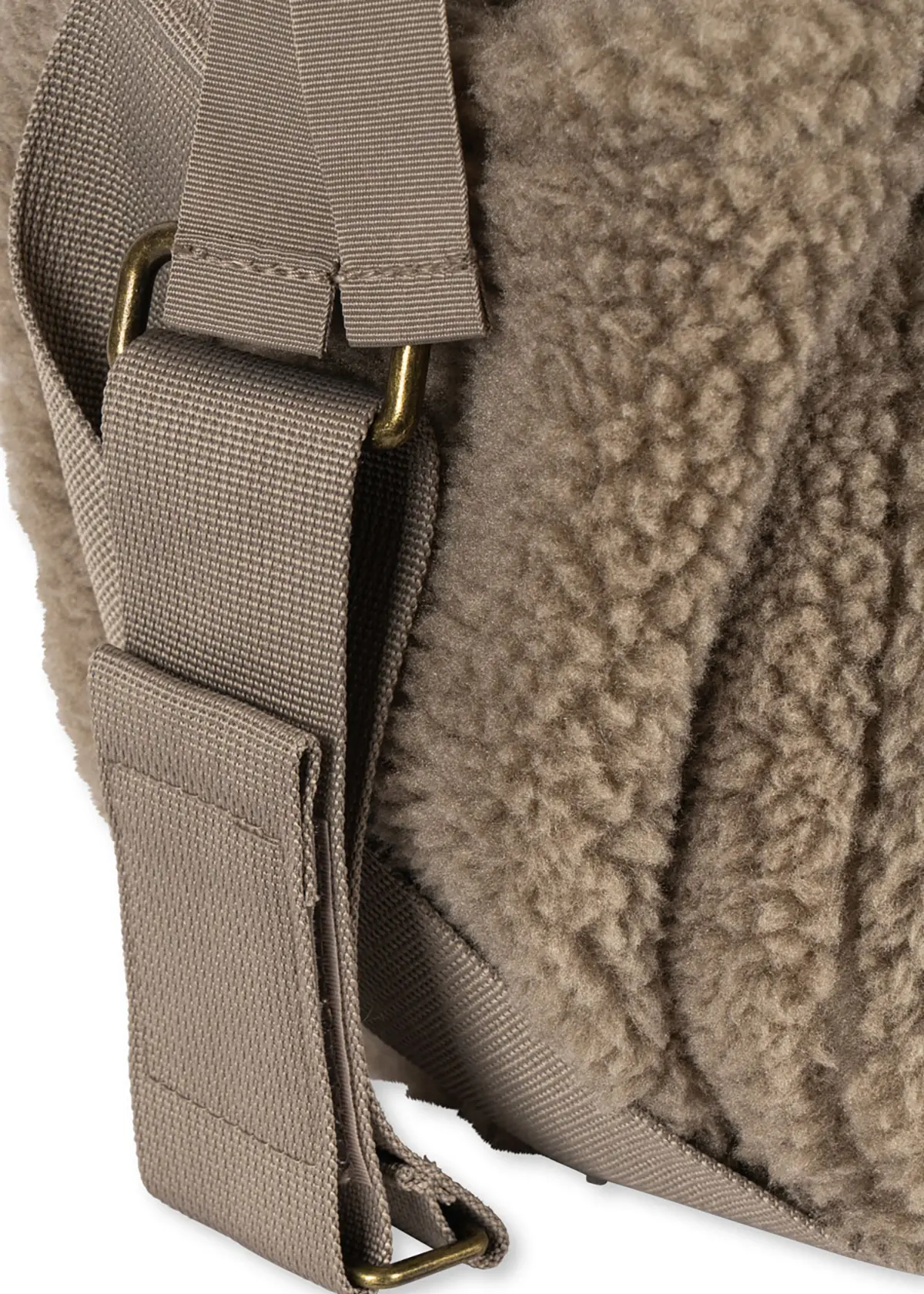 Konges Sløjd Mini-Wickeltasche Jody „Silver beige“