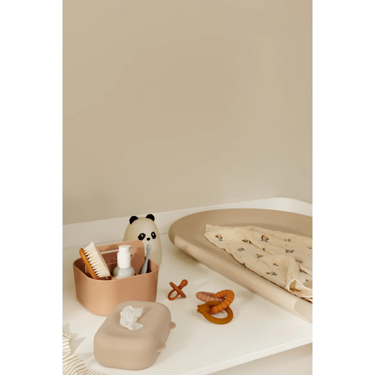 Liewood Nachtlicht Winston „Panda creme de la creme“, Silikon, LED