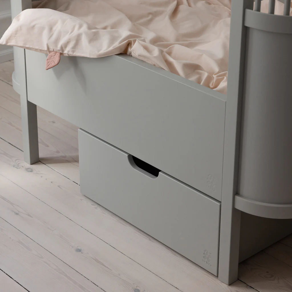 Sebra Bettschublade, stone grey, FSC® Mix