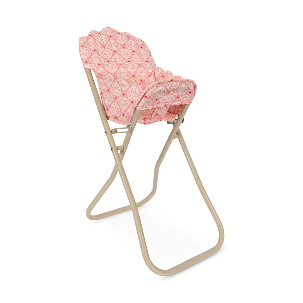 Konges Sløjd Puppen Hochstuhl „Lacy pink“