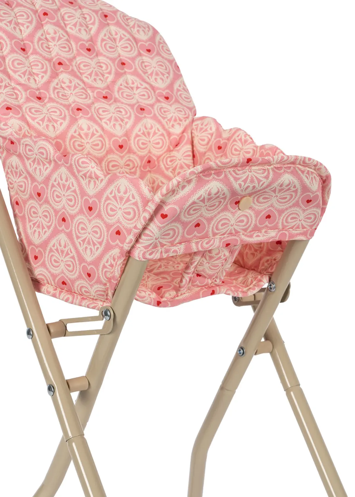 Konges Sløjd Puppen Hochstuhl „Lacy pink“