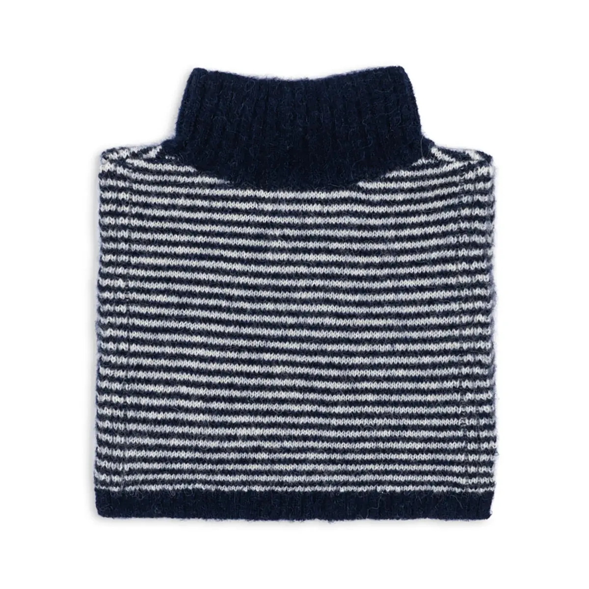 Konges Sløjd Nackenwärmer Berle „Ensign Blue / Buttercream“