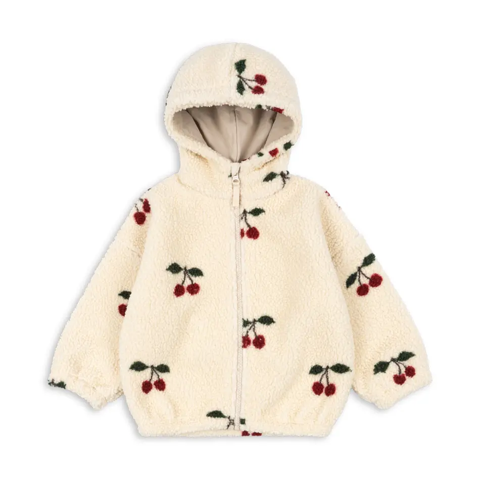 Konges Sløjd Teddy-Jacke Jody „Ma Grande Cerise“