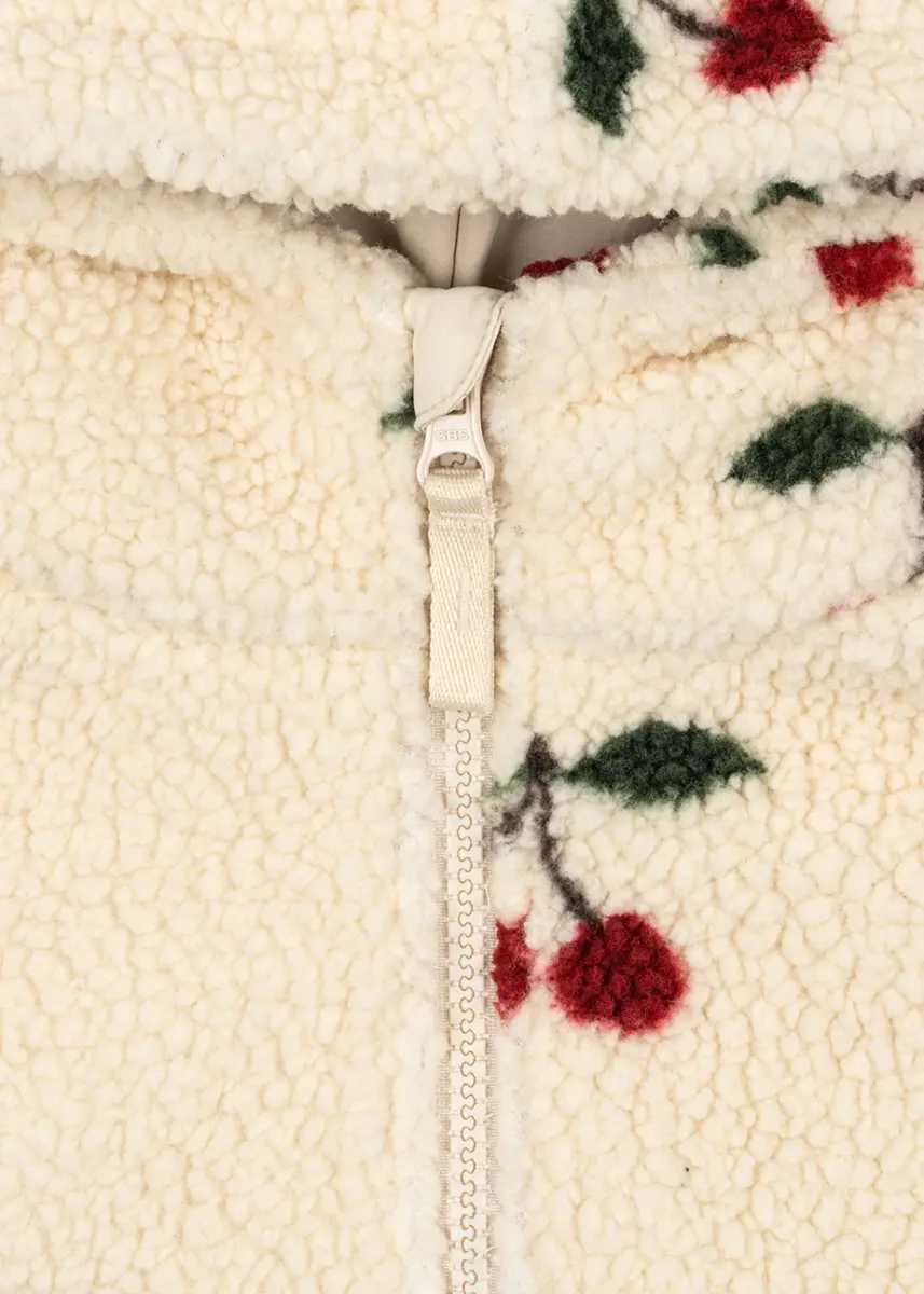 Konges Sløjd Teddy-Jacke Jody „Ma Grande Cerise“