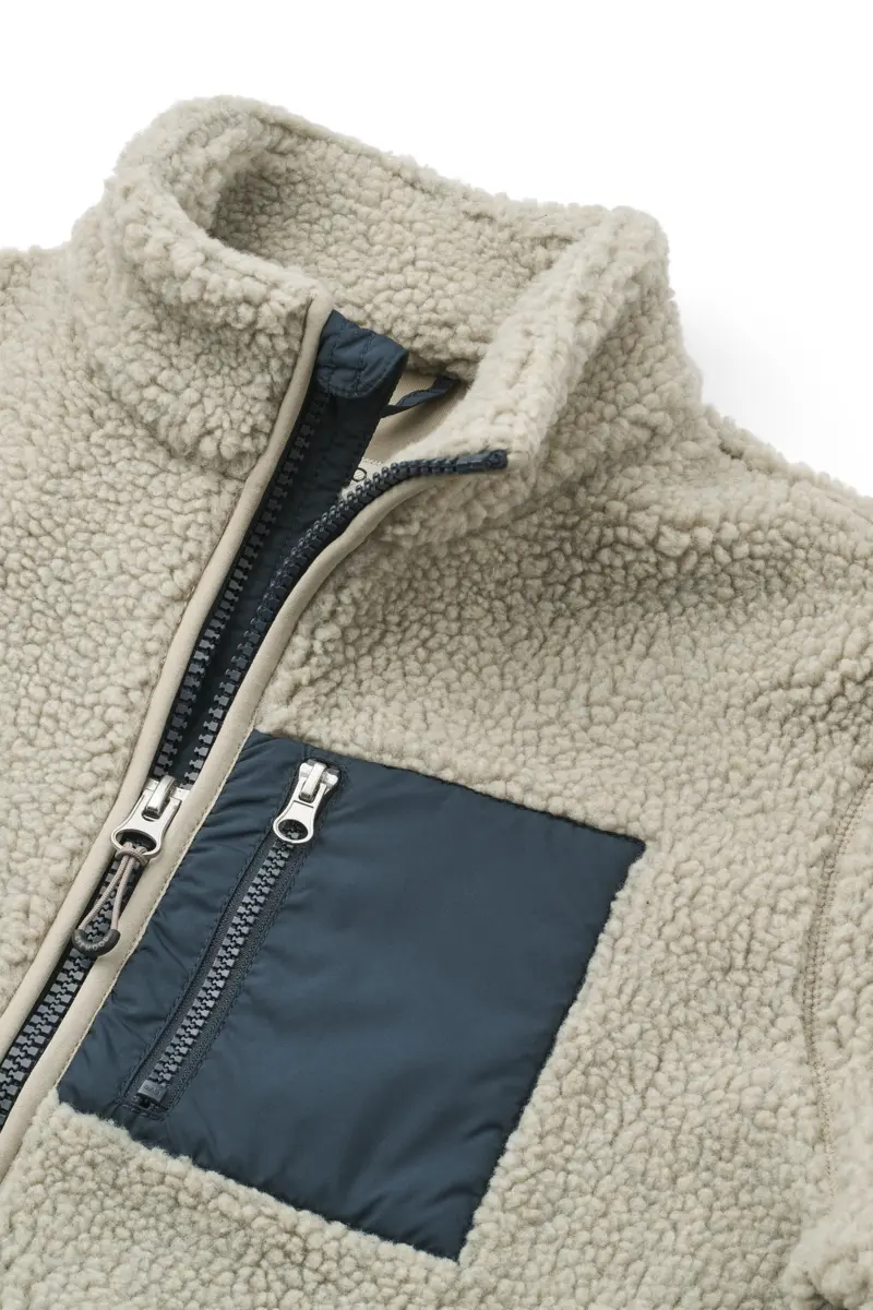 Liewood Sherpa Erwachsenen Jacke Nelson „Nebelgrau“
