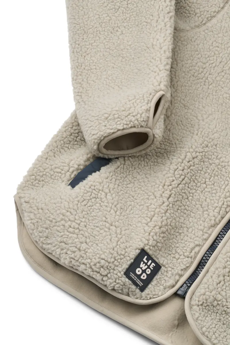 Liewood Sherpa Erwachsenen Jacke Nelson „Nebelgrau“