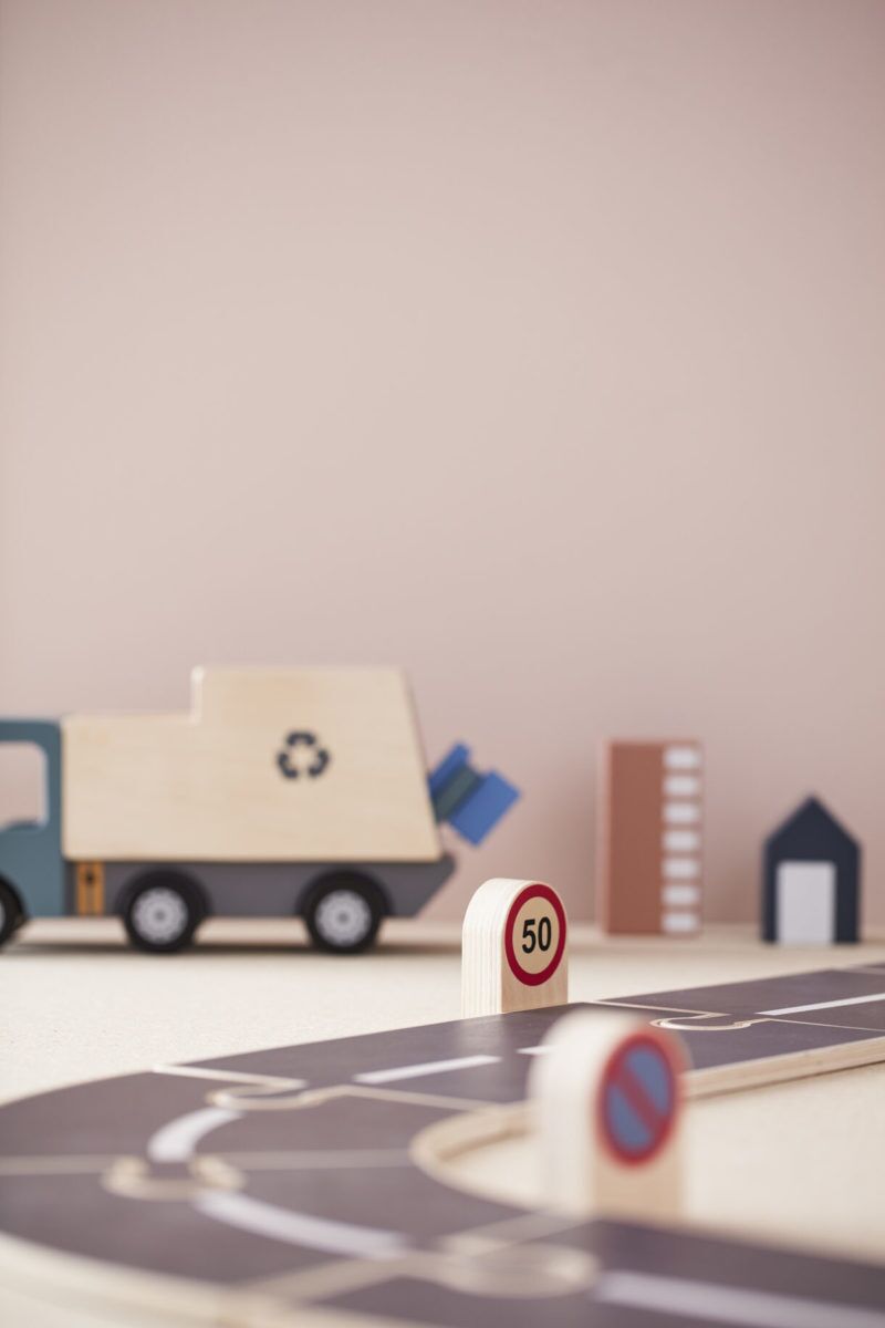 Kids Concept Holzklötze Stadt Aiden Nahaufnahme