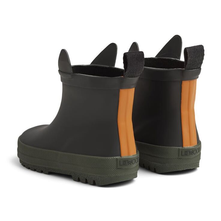 Liewood Tekla Regenstiefel „Black : hunter mix“ hinten