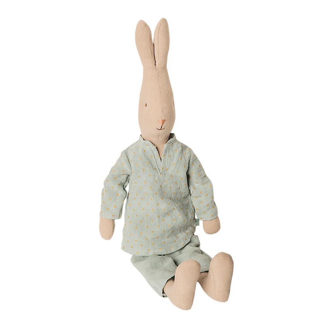 Maileg Puppenkleidung „Pyjama“, Größe 3 mit Hasen