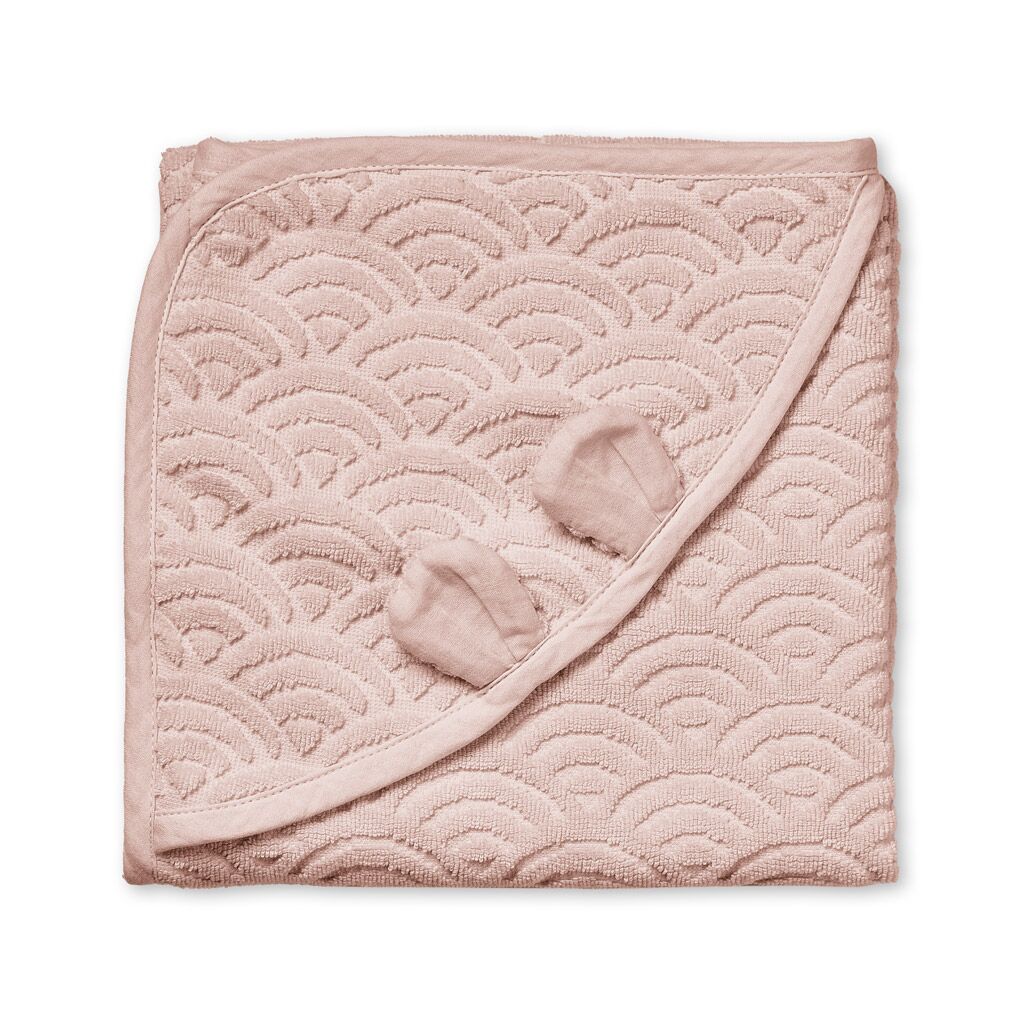 Cam Cam Babyhandtuch „Dusty Rose“, 80x80cm, GOTS