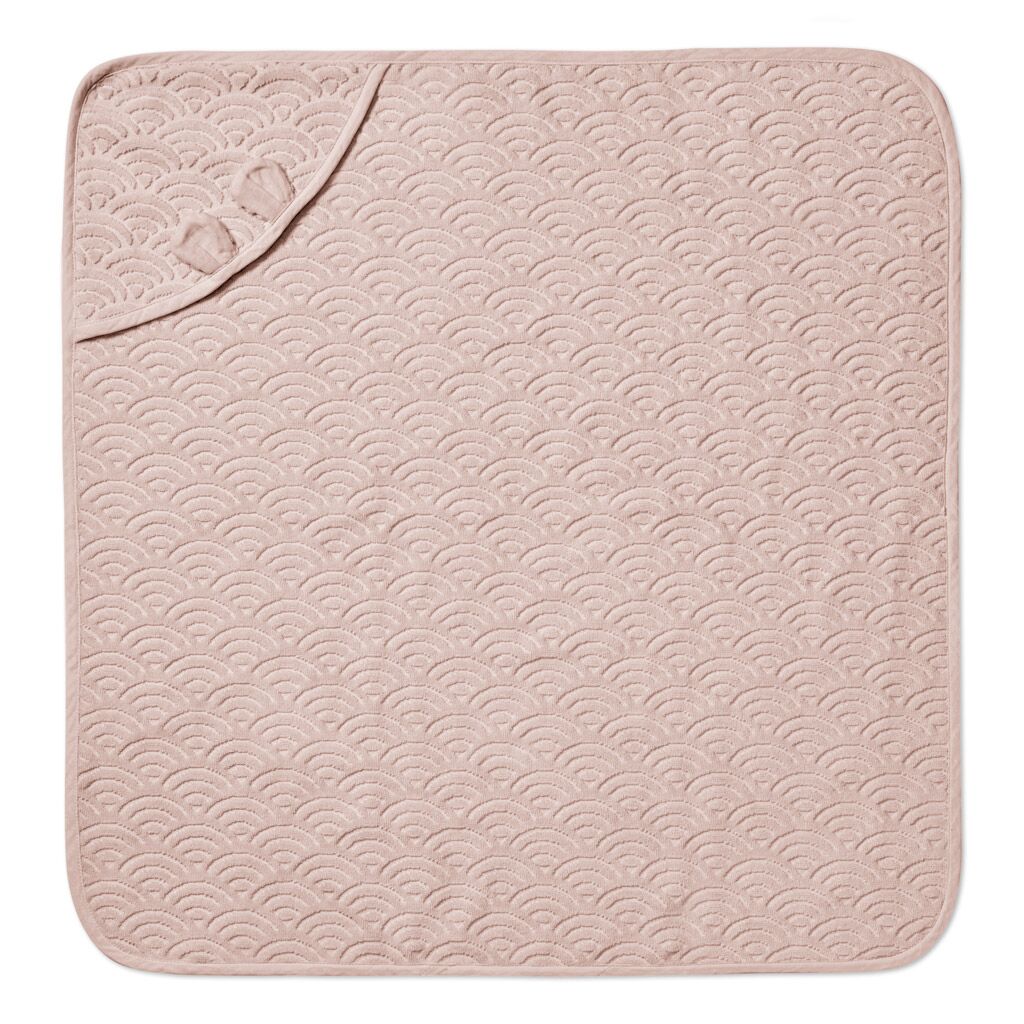 Cam Cam Babyhandtuch „Dusty Rose“, 80x80cm, GOTS – Bild 2