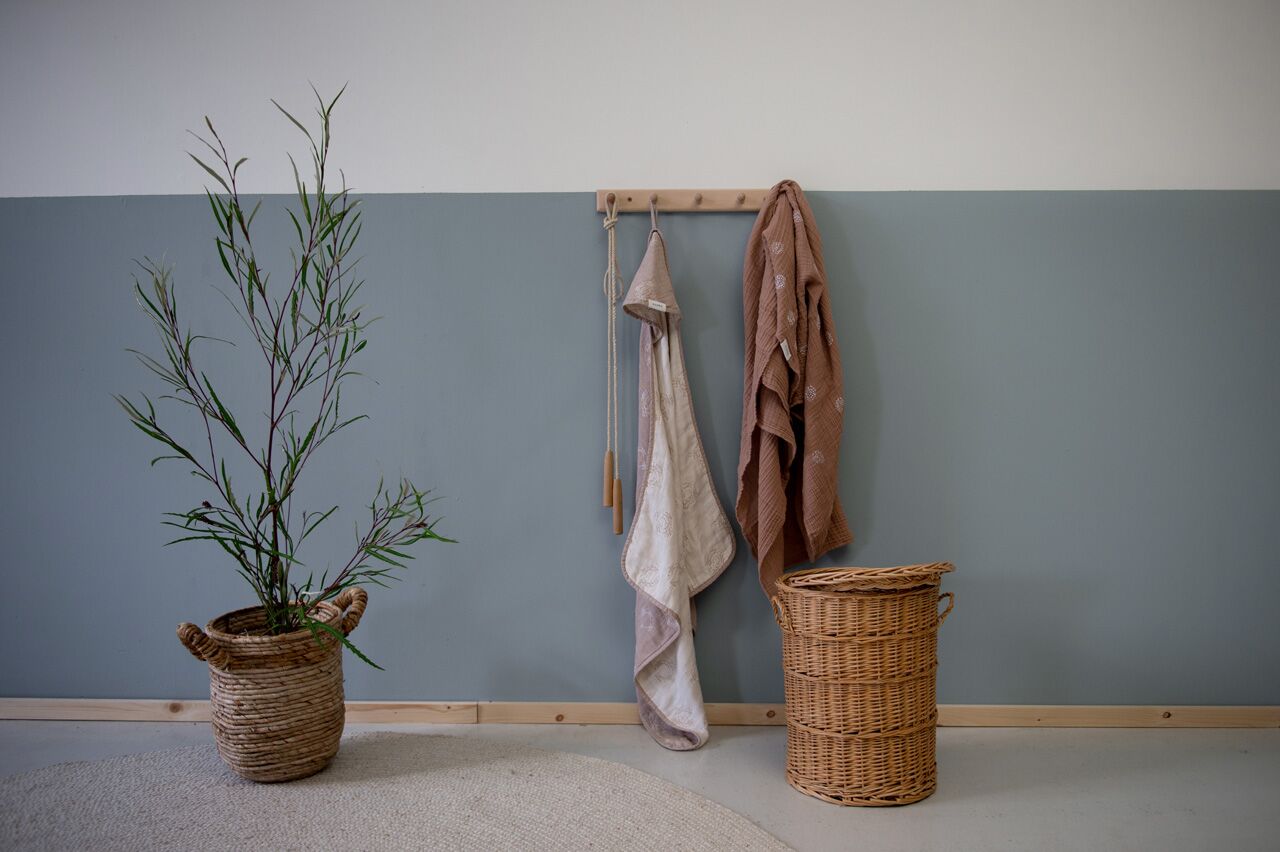 koeka Kapuzenhandtuch : Wickeltuch Portobello, hazel, 100x100cm 06