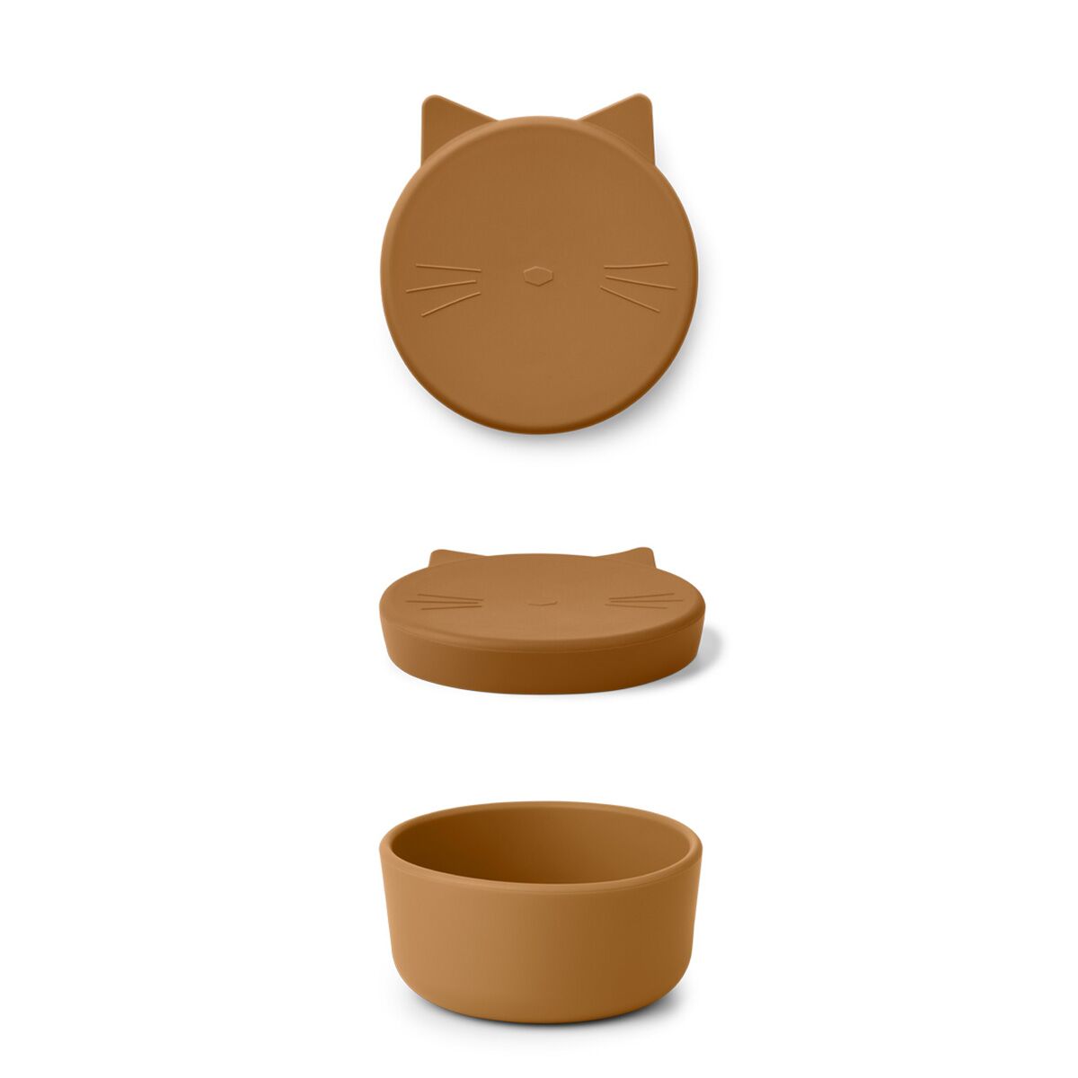 Liewood Cornelius Snackbox Cat „mustard“, mittel 01