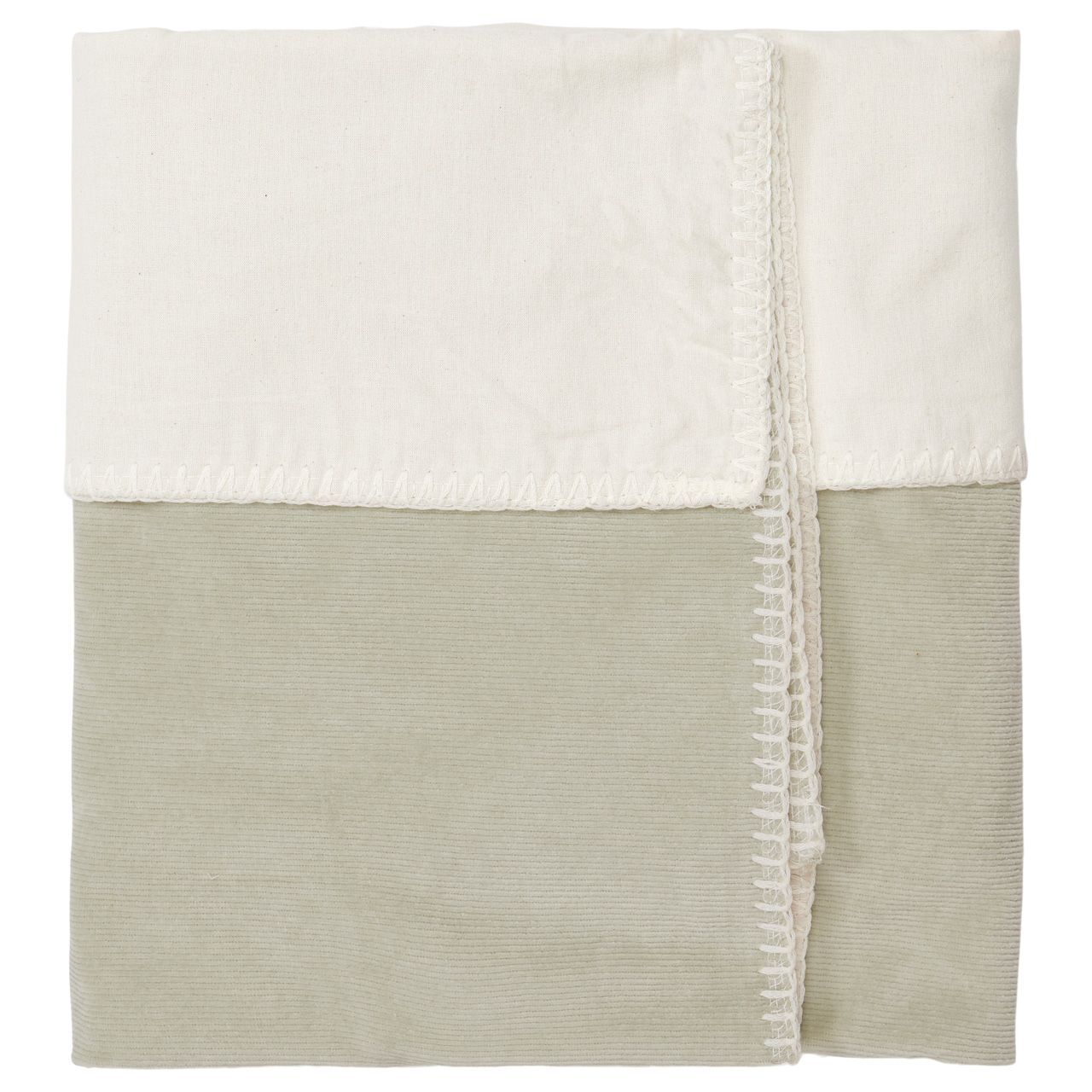 koeka Kinderdecke Oddi Flanell „sage“, 100x150cm – Bild 2