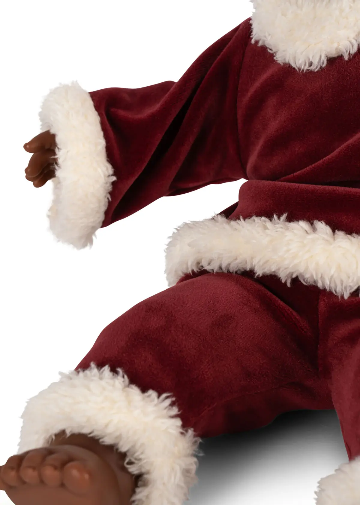 Konges Sløjd Puppen-Weihnachtskleidung „Jolly Red“ für 42cm Puppen